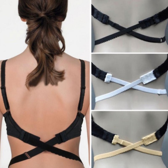 Low Back Bra Strap Backless Extender Straps - Picture 1 of 11